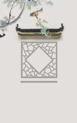 欧式窗户小鹿背景_图品汇