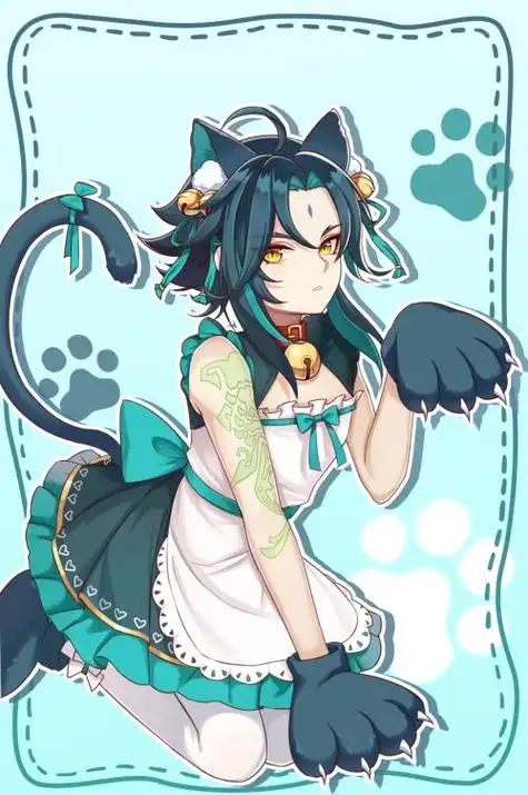 【钟离绘画】若陀龙王【春末不咕计划】