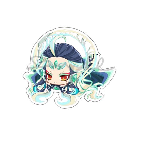 茶猫屋日本动漫周边fate系列始皇帝秦始皇透明亚克力挂件满包邮