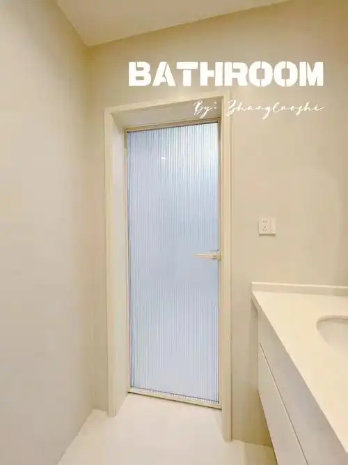 长虹玻璃门双包门套一样可以做极窄边框