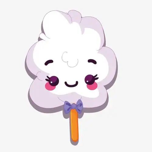 卡通可爱棉花糖