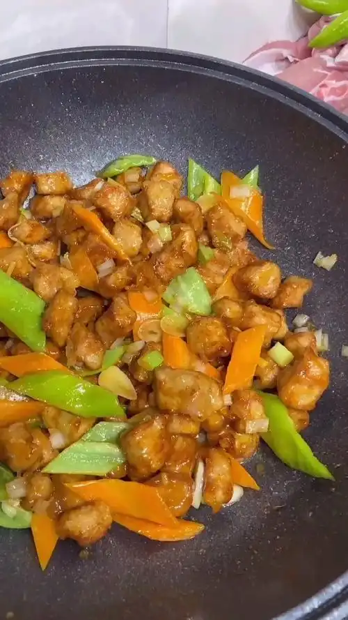 家庭版溜肉段做法,感谢朋友们的支持