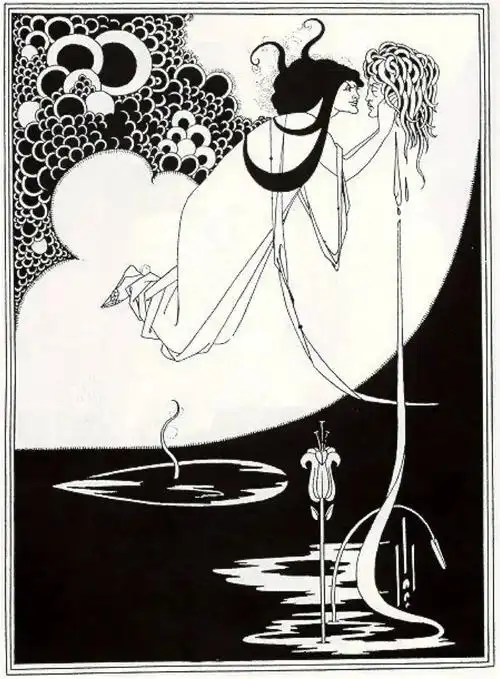 在黑白中开出的恶之花比亚兹莱