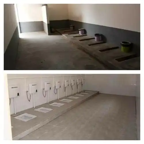 旱厕改造展新颜,均衡创建谱华章——上店镇新庄小学