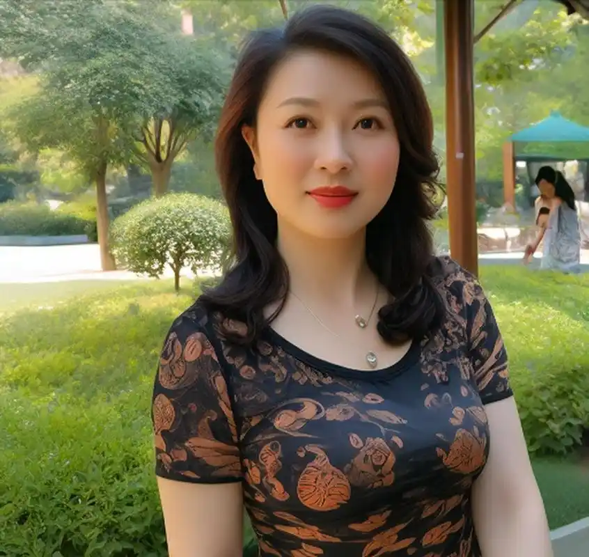 风韵阿姨气质韵味,风情万种.