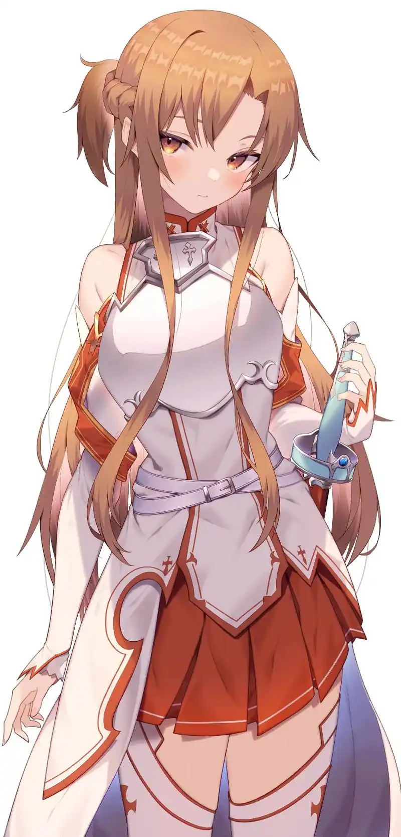 新世纪人气最高的女主之一#亚丝娜 #刀剑神域 #壁纸分享 # - 抖音