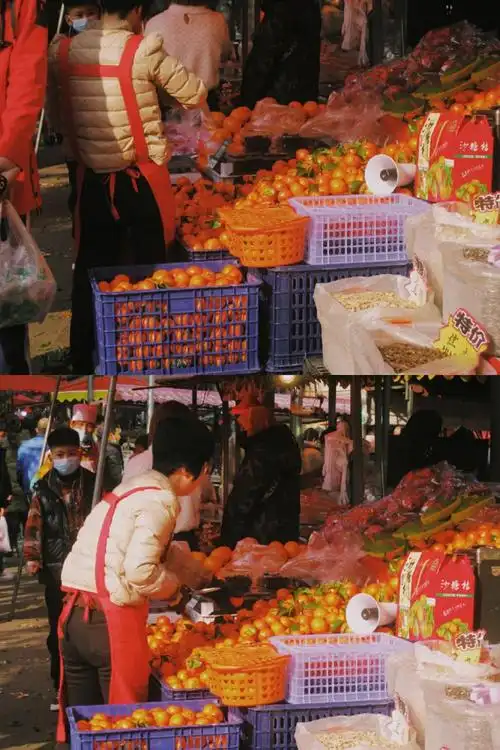 中国式春节街头#北方街头的年味