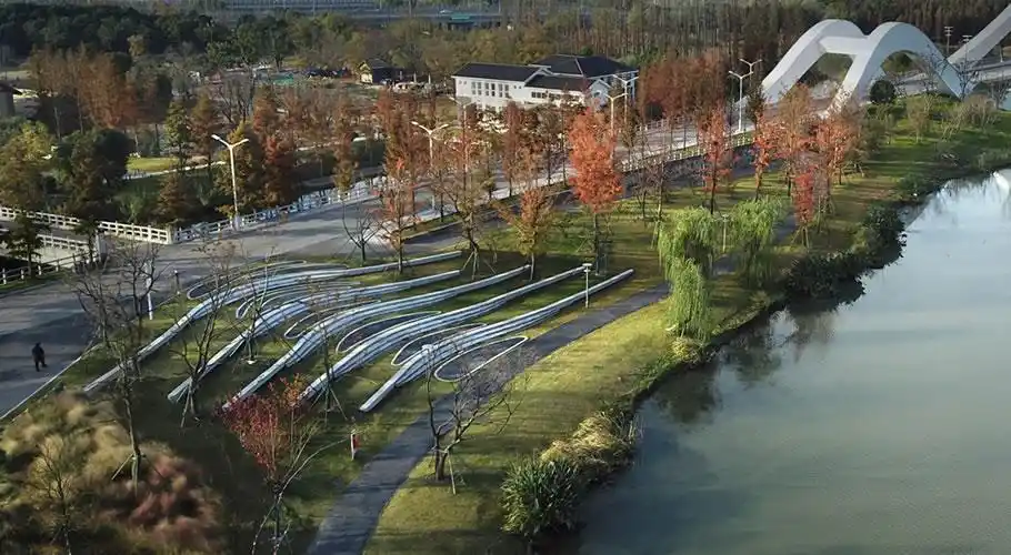 扬州运河三湾风景区东岸滨水空间改造设计项目 | 杭州格境建筑景观