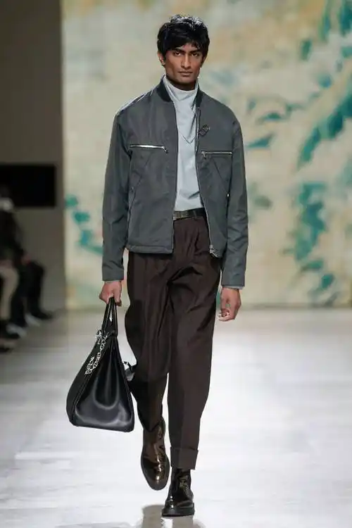 巴黎男装周hermes2022秋冬男装系列