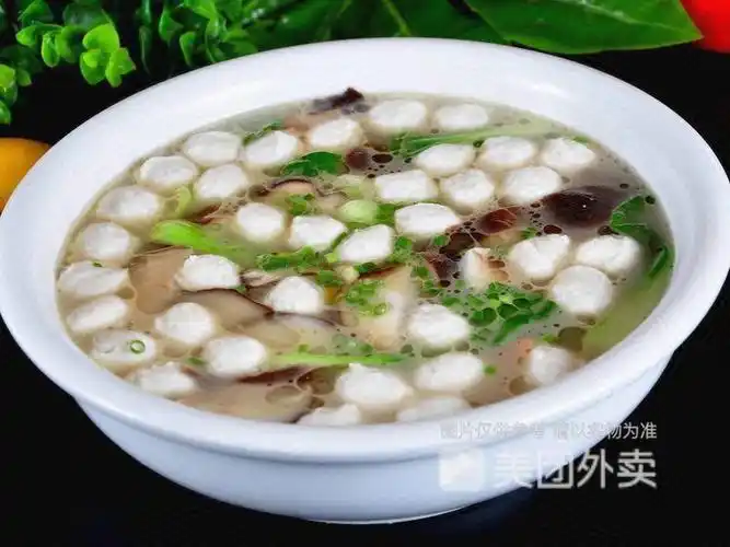 香菇肉丸汤图片