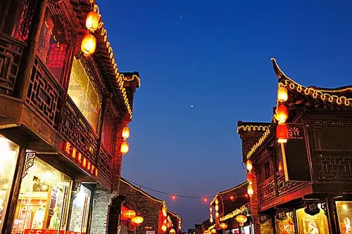 扬州 东关街 古典建筑 夜景