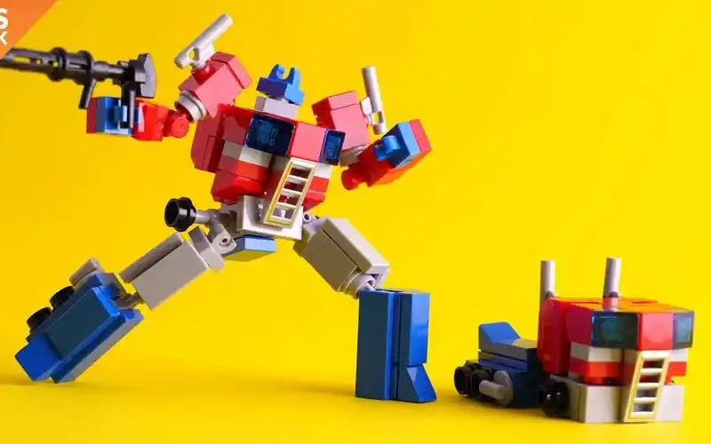 乐高moc教程:迷你版变形金刚擎天柱