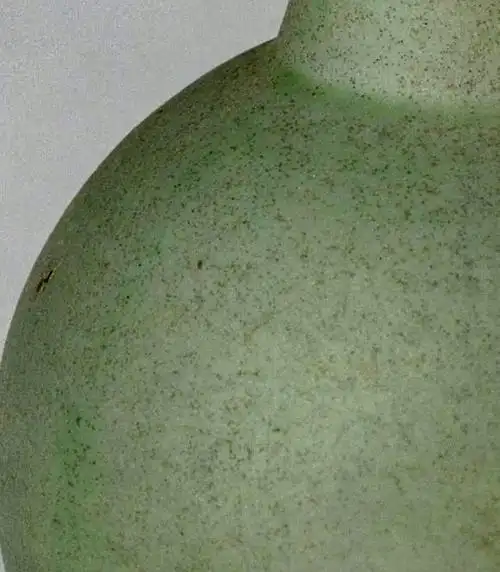 酸咬瓷器表面特征