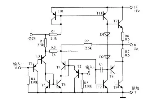 集成音频功率放大电路lm