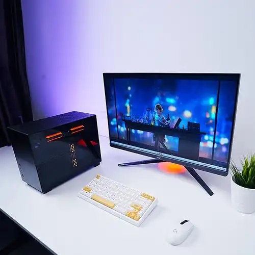 lianli水冷微型档次高档次电脑台式机整机diy高端diy兼容机