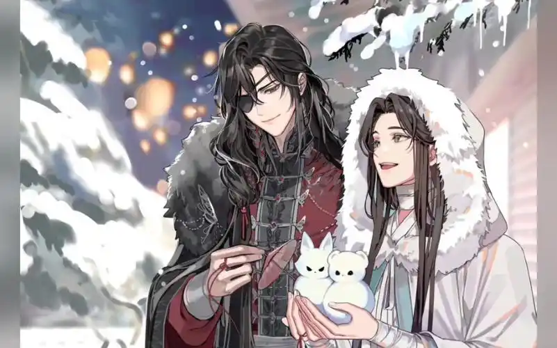 【天官赐福】这张新年贺图好好看!