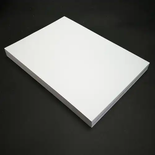 白卡纸a4a3a2a1卡纸厚硬白色手绘画纸四开8k四开2k打印名片纸白卡370