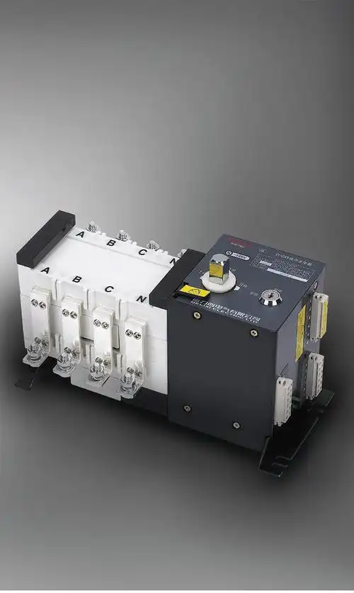 德力西双电源自动转换开关cdq1s隔离型pc级200a380v三相四线切换 250a