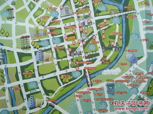 东港市 手绘地图 东港市地图 东港地图 丹东地图