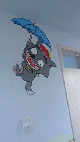 七七手绘墙画—丰乐向阳花幼儿园作品