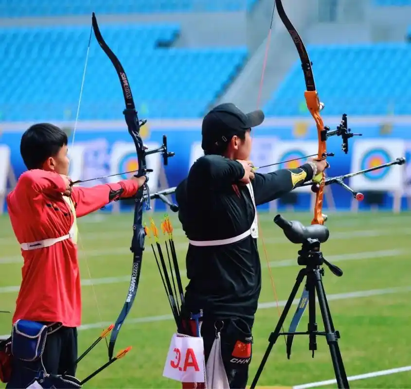 精彩美图今天全国射箭总决赛在湖州举行