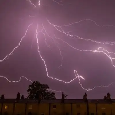 闪电炫酷头像震撼人心的雷霆闪电