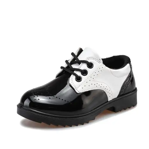 2017春秋新款儿童小皮鞋男童黑色英伦单鞋韩版中童学生宝宝演出鞋