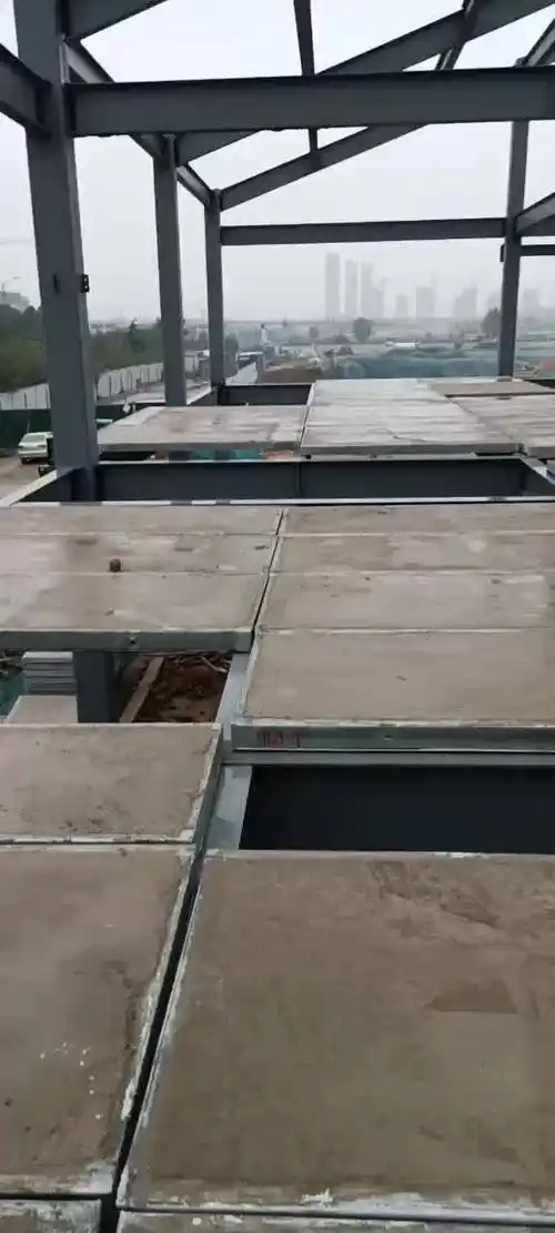 钢骨架轻型楼板办公楼承重夹层板宏晟供应全国发货