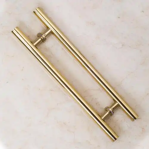 304玻璃门拉手不锈钢拉手中式圆形门把手店铺门店推拉门把可定做经济