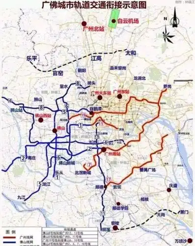 广州轨道交通发展历程及2035远期规划