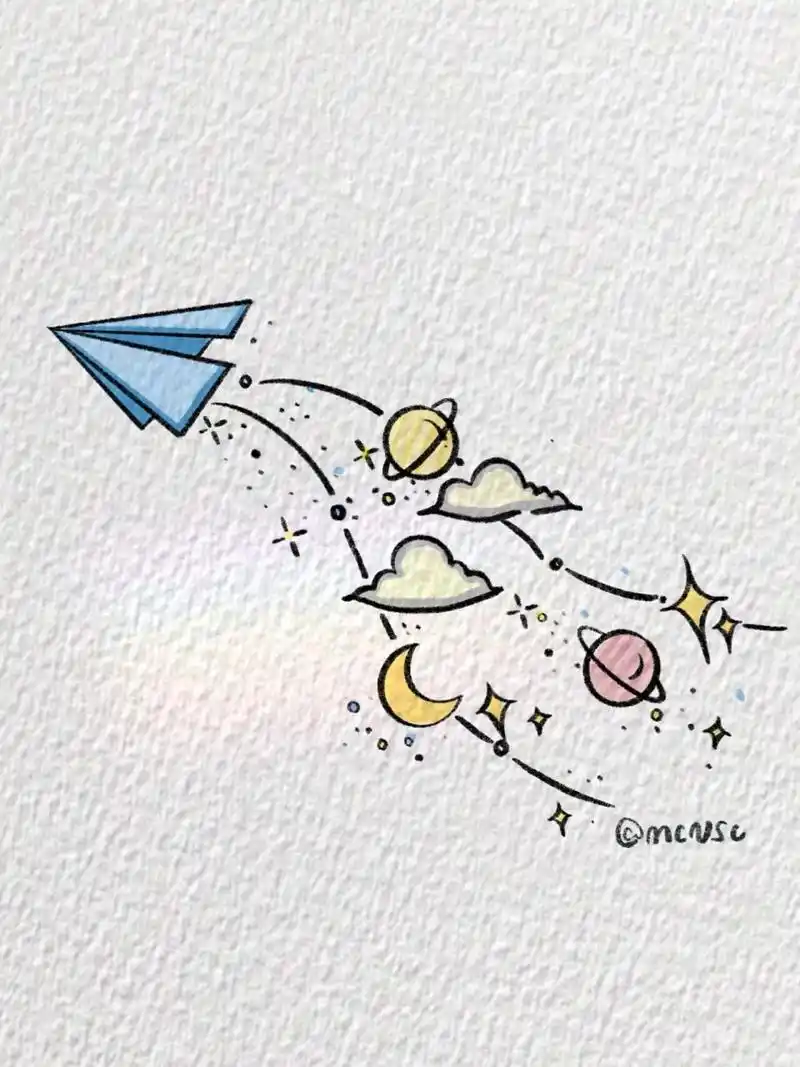 78ins风简笔画/好运常在～ 所见即是我,好与坏我都不与反驳