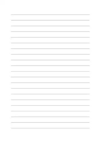 普通最简便信纸a4