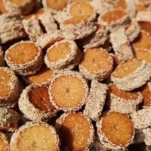 芋头饼泉州绿豆饼 传统手工糕点福建闽南特产芝麻夹心香芋饼 芋头饼20