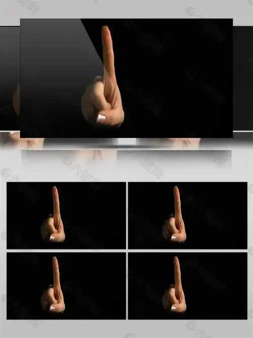 动感一阳指视频素材