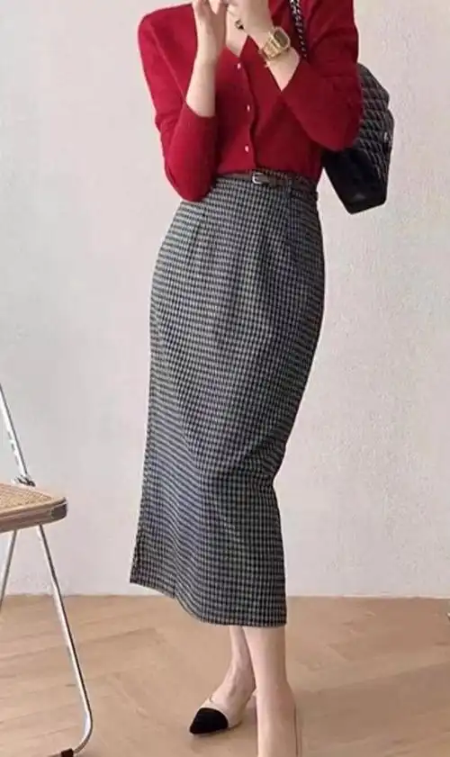 紫色与灰色搭配的温柔感