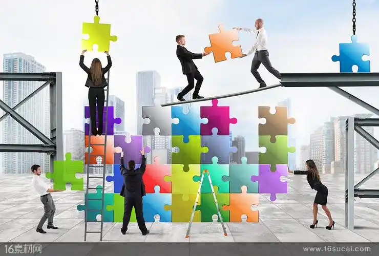 创意团队配合高清图片