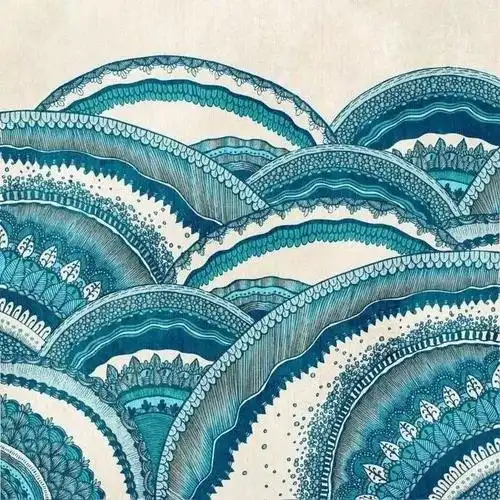 线条组成美丽的图案