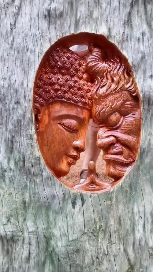 佛和魔到底哪个更好看?#手艺人