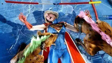 女战士遇难视频女战士被电击遇难