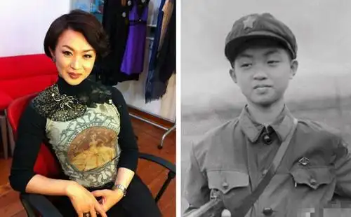 中原网 新闻中心 娱乐   金星家里摆着一张她当兵时候的照片,孩子对