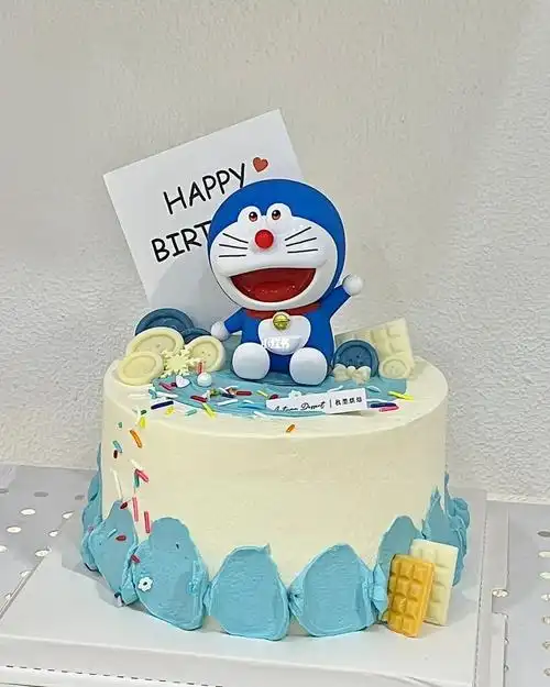 哆啦a梦主题蛋糕