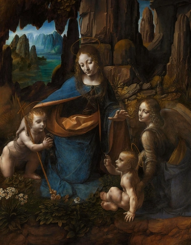 世界名画鉴赏之达芬奇作品岩间圣母