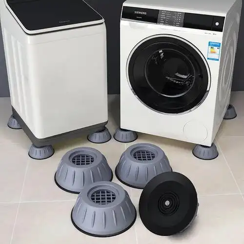 洗衣机通用脚垫防滑垫减震垫滚筒波轮全自动家具脚垫增高加高防潮 [不