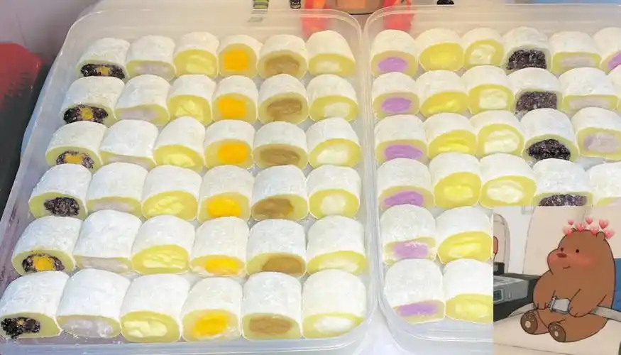 摆糯米果第十三天