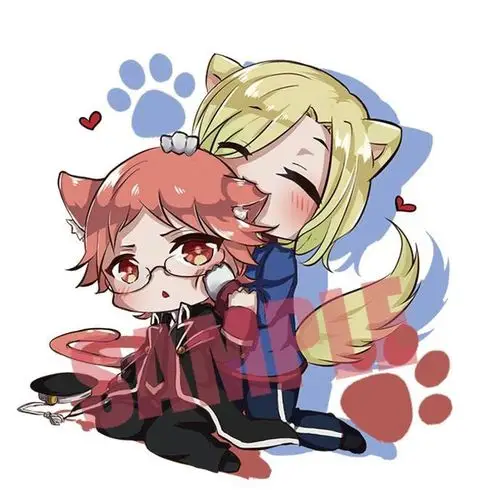 吊饰样式图(~~) 维克多汪x海涅喵(*≥ω≤)