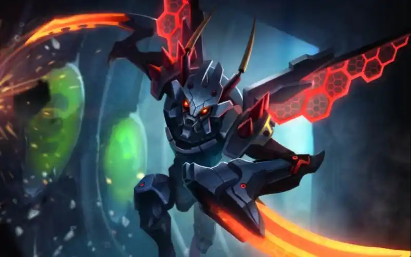 英雄联盟手游皮肤特效展示霸天异形卡兹克