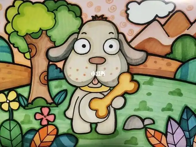 创意美术儿童画  #范画  #创意美术  #儿童画  #创意儿童画  #锻