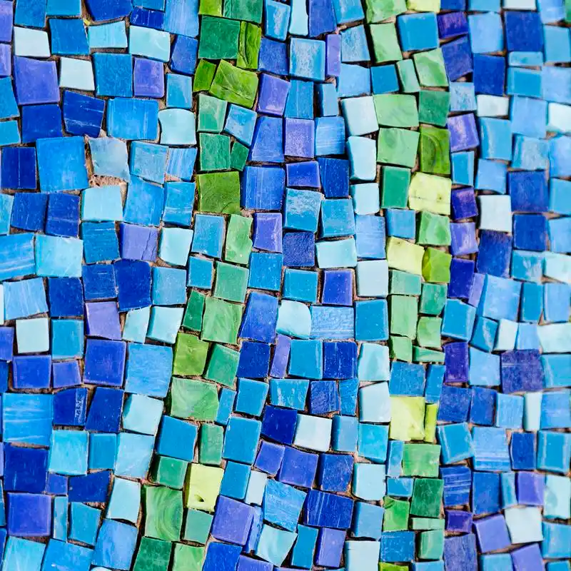 色彩缤纷的马赛克图案