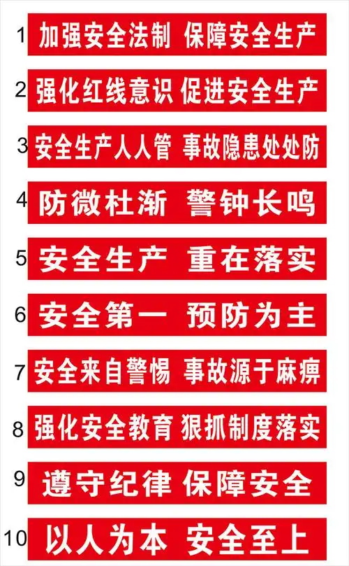 企业工厂车间安全生产月横幅条幅定制免费排版设计高品质材质标语