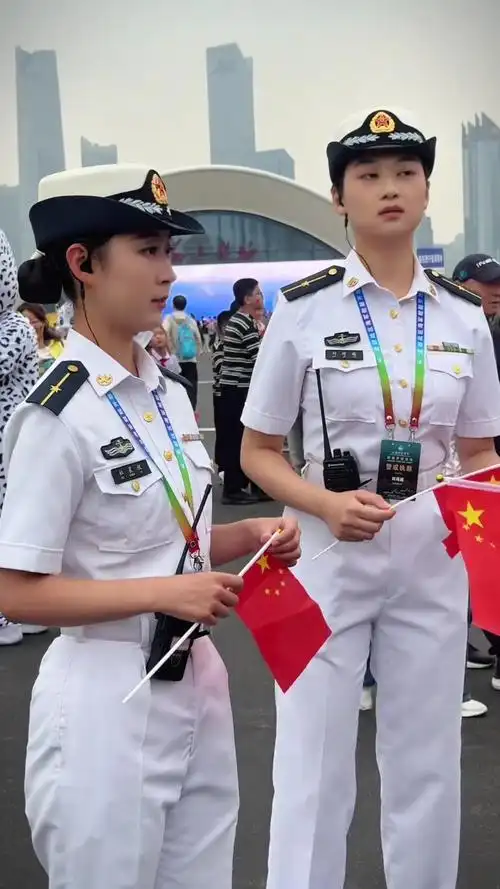 我爱我的祖国 海军女兵 巾帼不让须眉 青岛 北海舰队